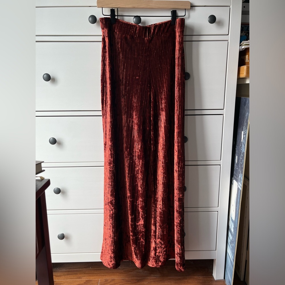 Banana Republic S velvet pants